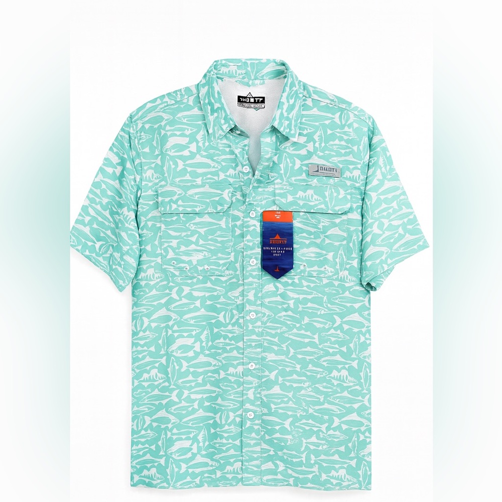 NWT Men's UPF 50+ Fishing shirt (3XL)